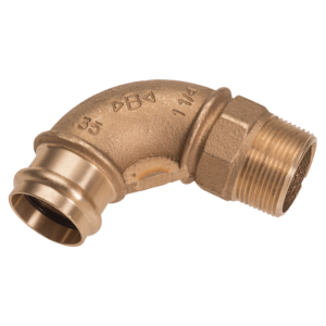 Bogen 90° mit kon. AG (R) - ISO 7-1 12 x 1/2"