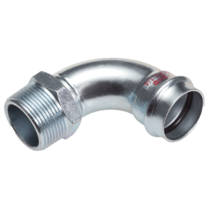 Bogen 90° mit kon. AG (R) - ISO 7-1 15 x 1/2"