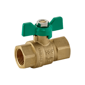 Kugelhahn Trinkwasser PN10 IG x IG (Rp) - ISO 7-1, Flügelgriff 1"