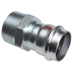 Übergangsnippel mit kon. AG (R) - ISO 7-1 42 x 1 1/2"