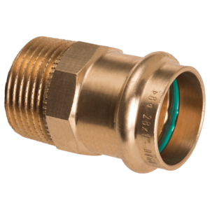 Übergangsnippel mit kon. AG (R) - ISO 7-1 22 x 3/4"