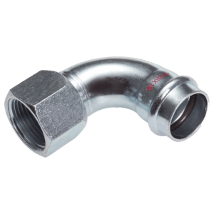 Bogen 90° mit zyl. IG (Rp) - ISO 7-1 15 x 1/2"