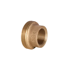 Einschraubteil flach dichtend mit zyl. IG (Rp) - ISO 7-1 und zyl. AG (G) - ISO 228-1 1 1/2" x 2 1/4"