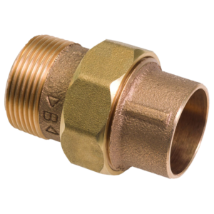 Male x Female Straight Union Connector (Flat Joint) 2 1/2"