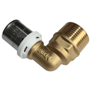 90° Elbow with Male Thread 16 x 1/2"