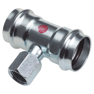 Tee with Female Threaded Branch 76 x 3/4'' x 76mm