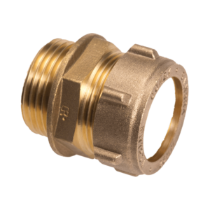 Male Straight Coupler 8 x 3/8"