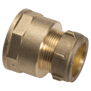 Straight Female Connector 8 x 1/2"