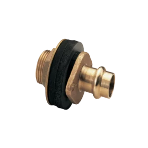 Straight Tank Connector 15 x 1/2 x 3/4 x 30