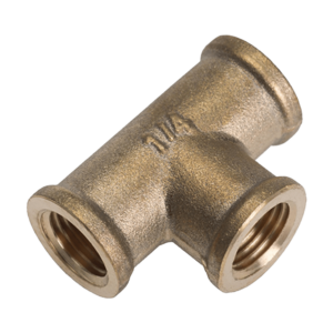 Tee Reduced Both Ends 1/2 x 3/4 x 1/2"