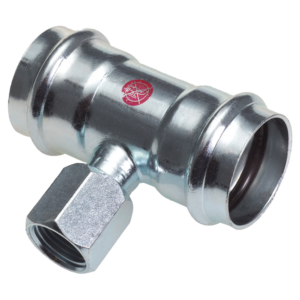 Tee with Female Threaded Branch 76 x 76 x 3/4"