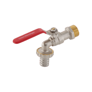 Grifo curvo jardín PN16 - palanca INOX 1/2"