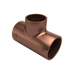 Te reducida HHH 7/8" x 7/8" x 1/2"