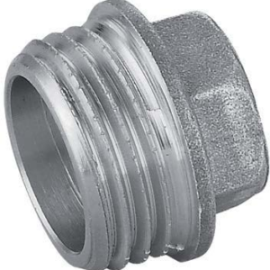 Tapón M con cuadradillo Cromado 1/2"
