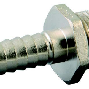 Entronque manguera M Niquelado 1” x 25