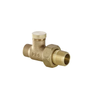 Detentor radiador recto 15 x 1/2"