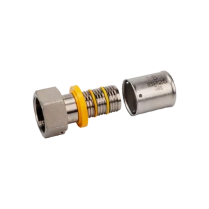 Racor Móvil precintable con junta plana 16 - 1/2"