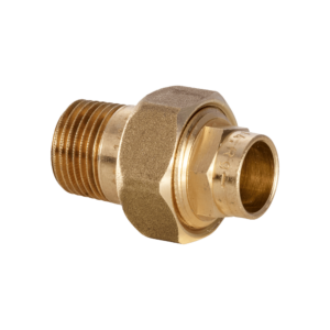 Union à j. plat MF 10 x 1/4"
