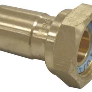 Raccord droit écrou tournant JPG NF E 29-532 12 - 1/2