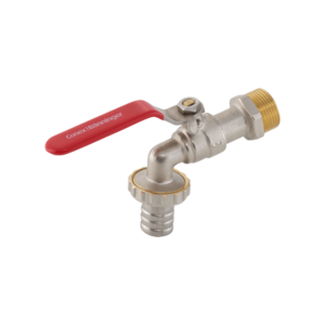 Rubinetto portagomma PN16 a leva 1"