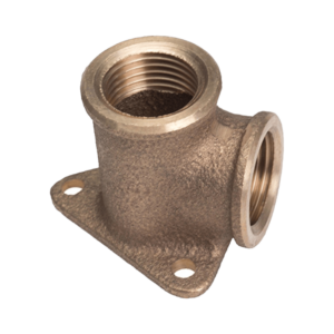 Gomito a 90° FF, con flangia 1/2"
