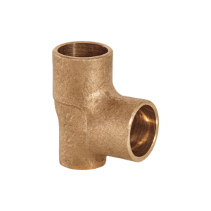 Tee con drenaggio 22 x 22 x 3/8"