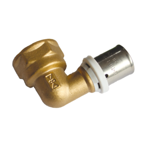 Gomito con filetto F 16 x 1/2"
