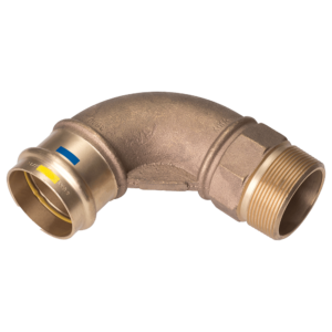 Curva a 90° con filetto M 12mm x 1/2"