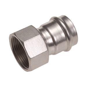 Manicotto con filetto F 15 x 1/2"