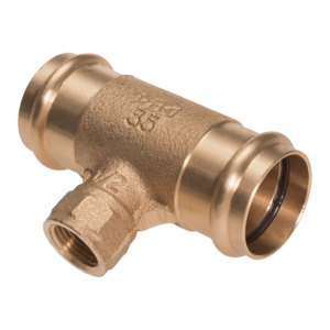 Tee con filetto F 54 x 1/2 x 54mm