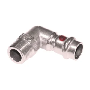 Gomito a 90° F/filetto M 15 x 1/2"