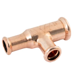 Tee - Reduced End and Branch 28 x 22 x 22mm